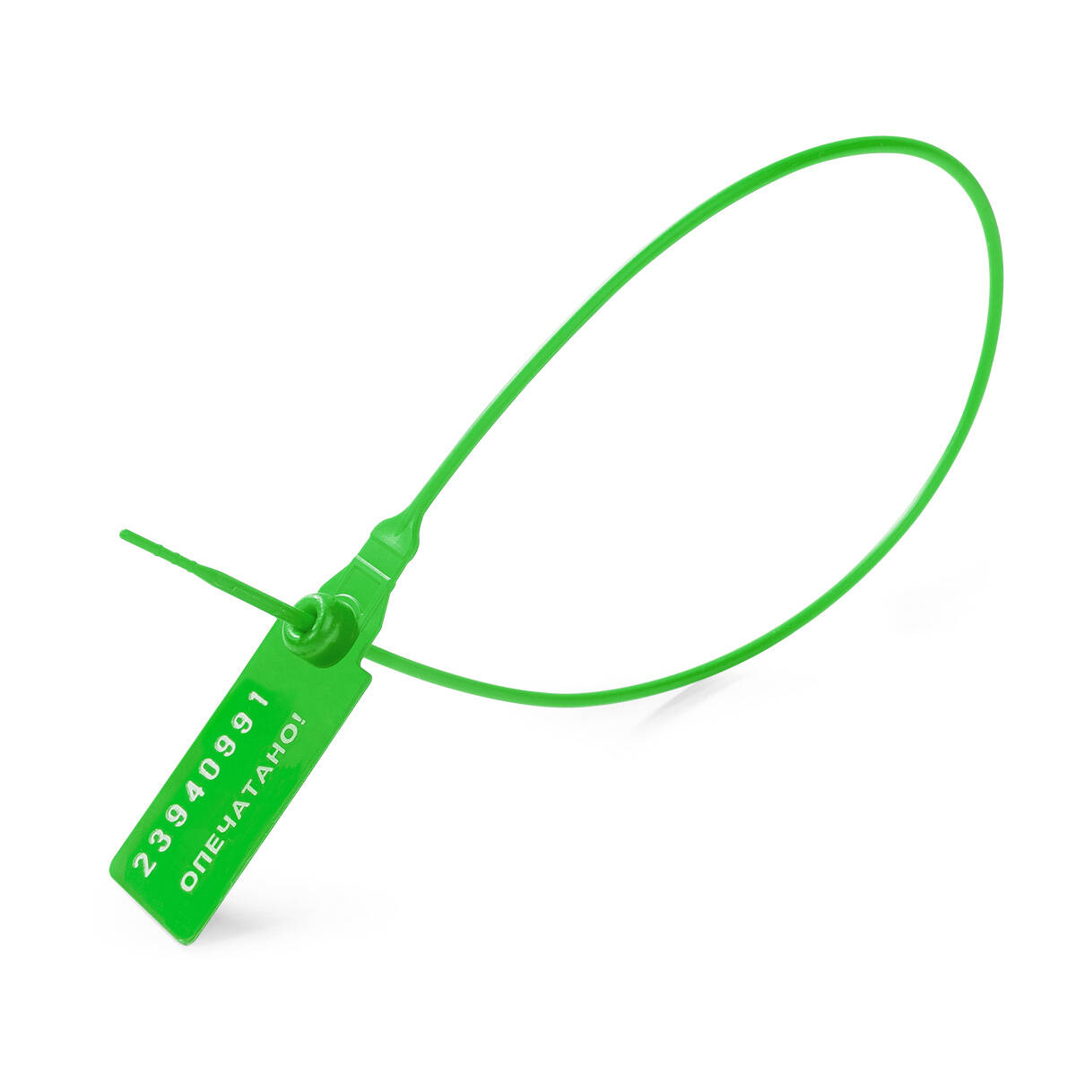 Пломба номерная Универсал-350 (зел), Fortisflex, 1000шт