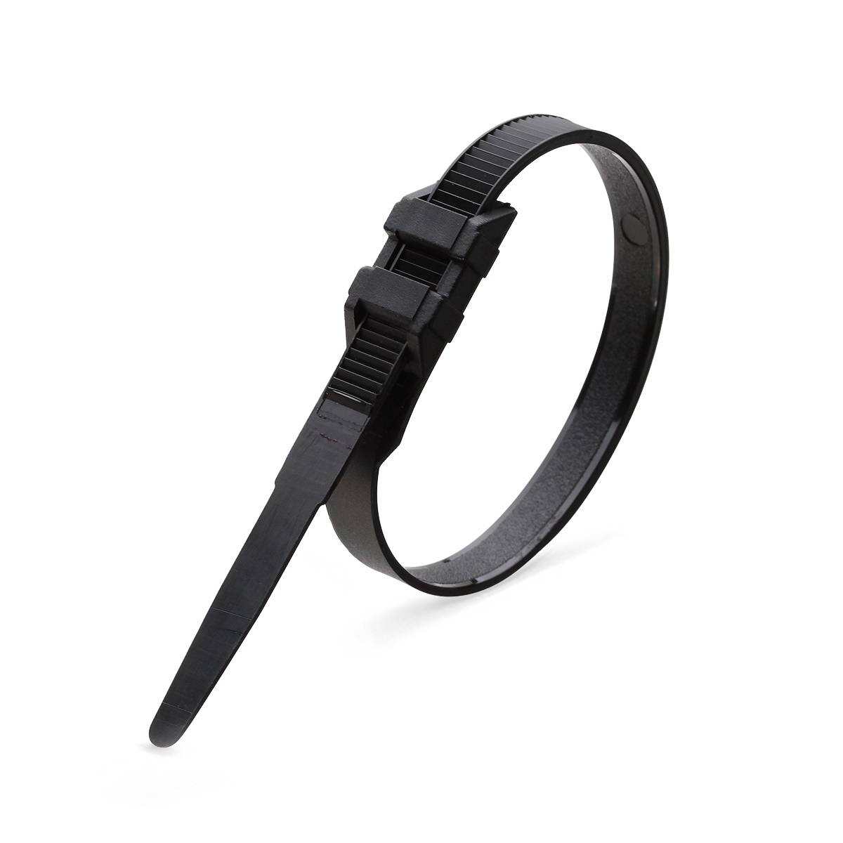 Стяжка нейлоновая КСУ 6х180 (черн) (100шт), Fortisflex, 1упак