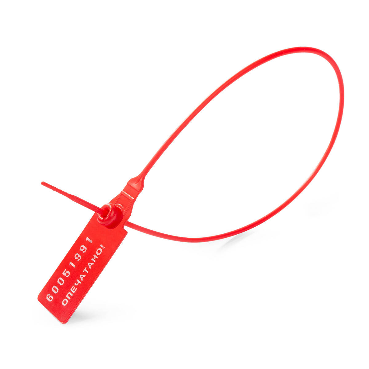Пломба номерная Универсал-350 (красн), Fortisflex, 1000шт