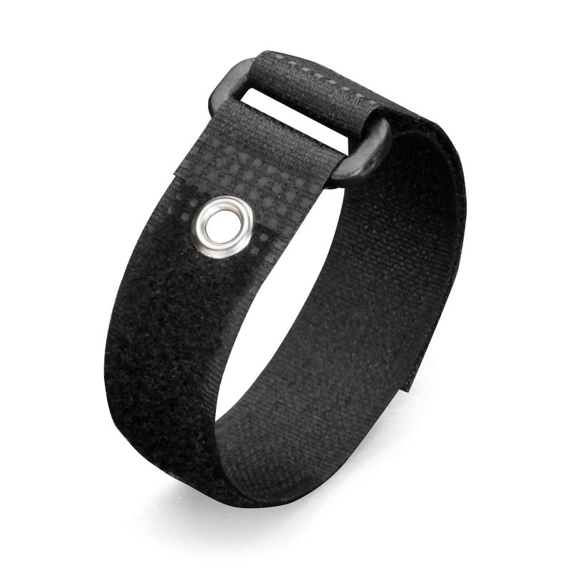 Стяжка-велькро КСВ-О 20х300 (черн), Fortisflex, 10шт