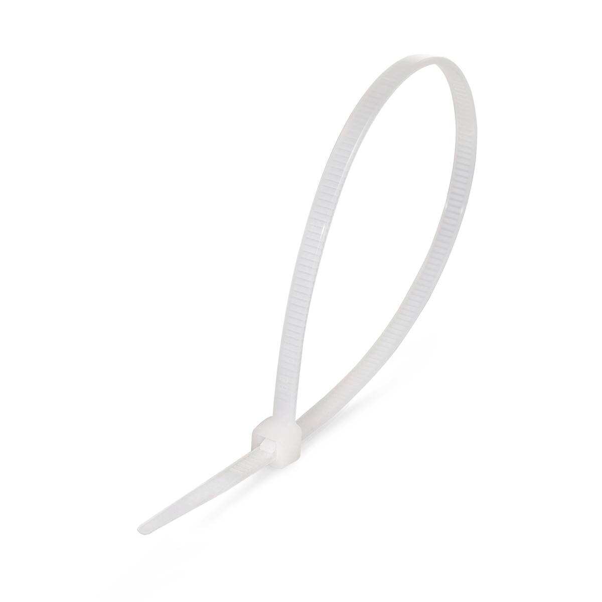 Стяжки нейлоновые НСС «EasyFix» 4х100 (бел) (100шт), Fortisflex, 1упак